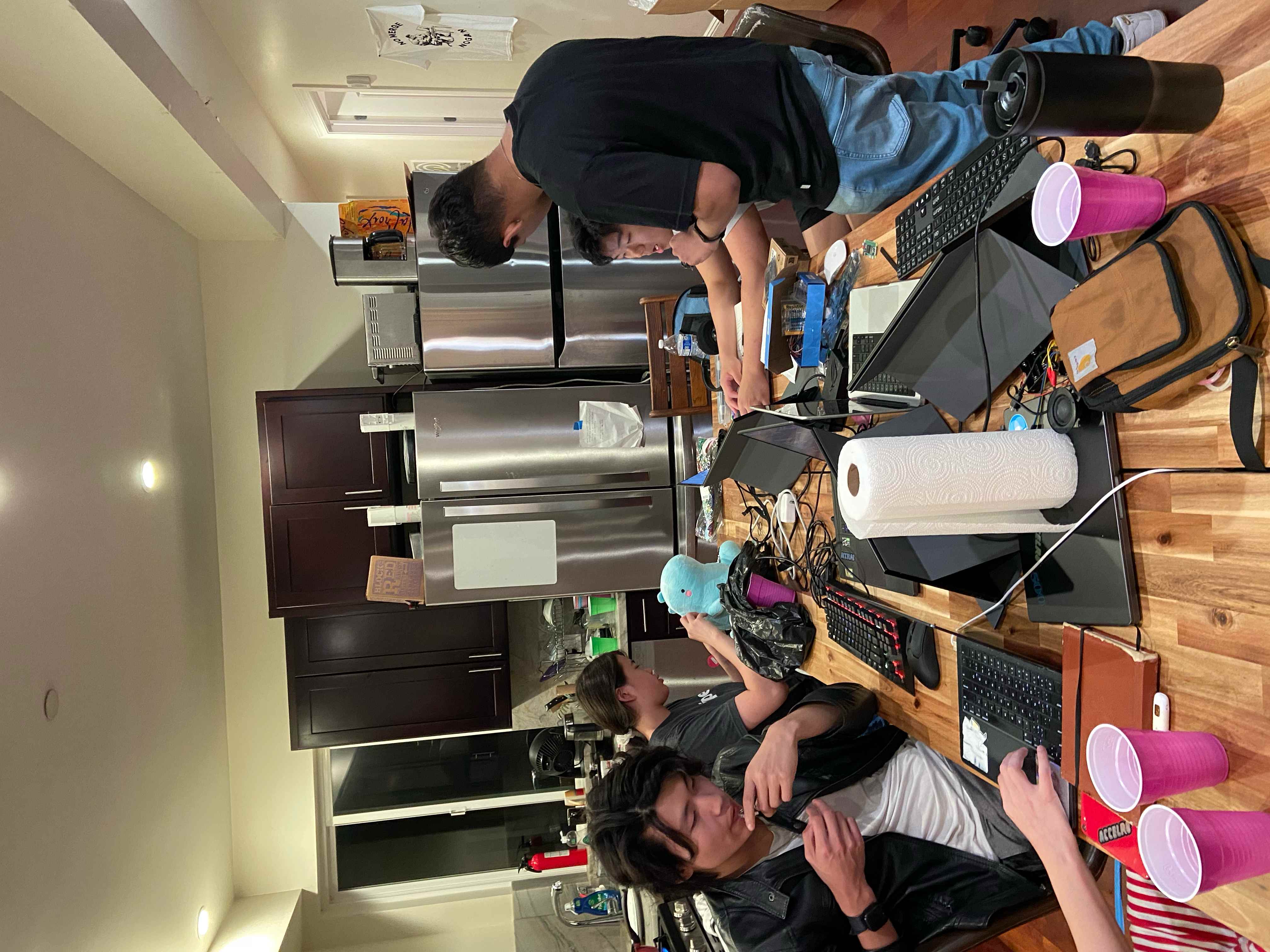 Cooking together